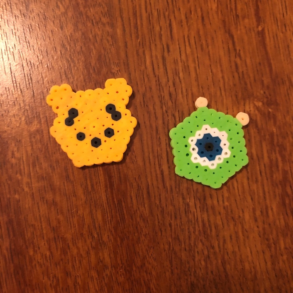 Perler Bead Character Creations